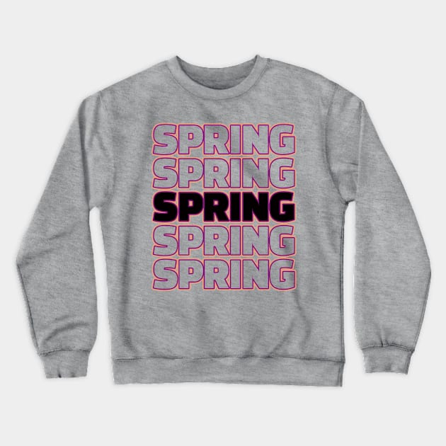 Hello Spring Crewneck Sweatshirt by EunsooLee